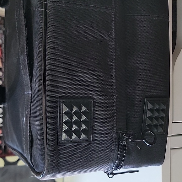 MAC Cosmetics Makeup Travel Case Black Multi Compartments - Picture 11 of 11